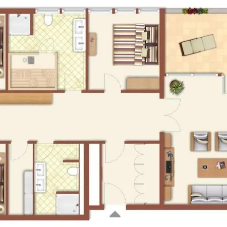 Apartman Berringer, Captainsroom, Direkt An Der Promenade *